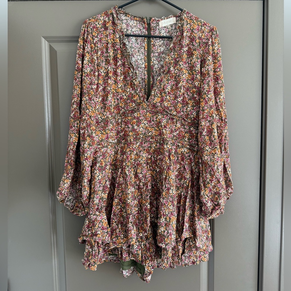 Altar’d State Floral Romper